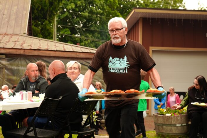 from the fire to the food table - direct! Sooke Region Museum Open House 2025