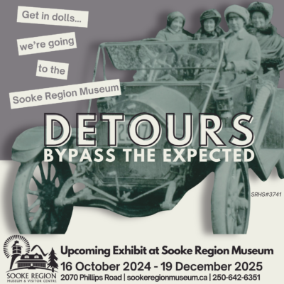 Detours exhibit at Sooke Region Museum