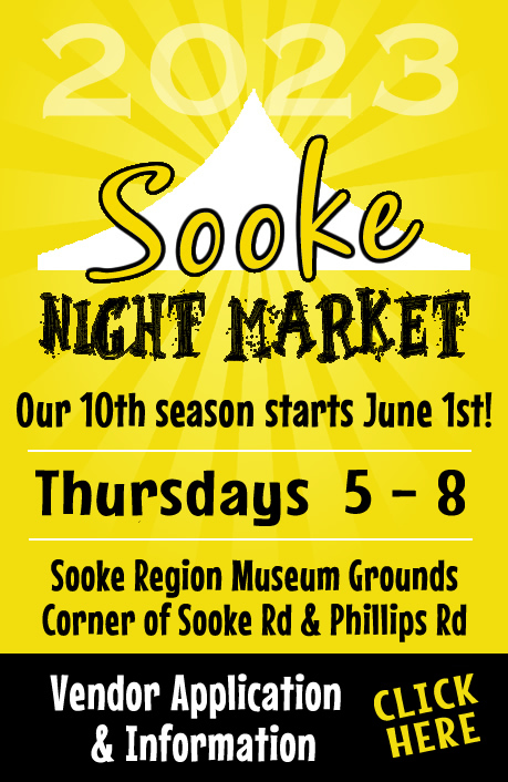 Our 10th Season of the Sooke Night Market starts June 1st!