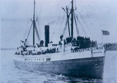 SS Valencia, image from Underwater Archaeology Society of BC Archives