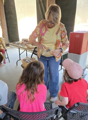 school tour-May2025-wool school programs volunteer